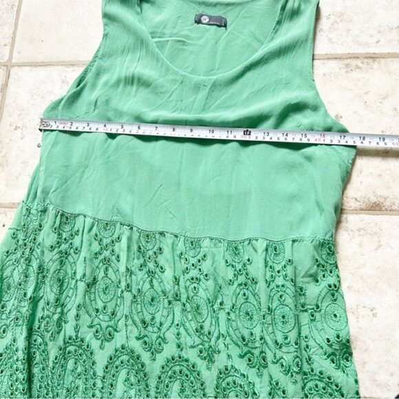 Women's Royal Robbins Green Skirt Size 8 With pockets Front Zipper Closure - Picture 9 of 11